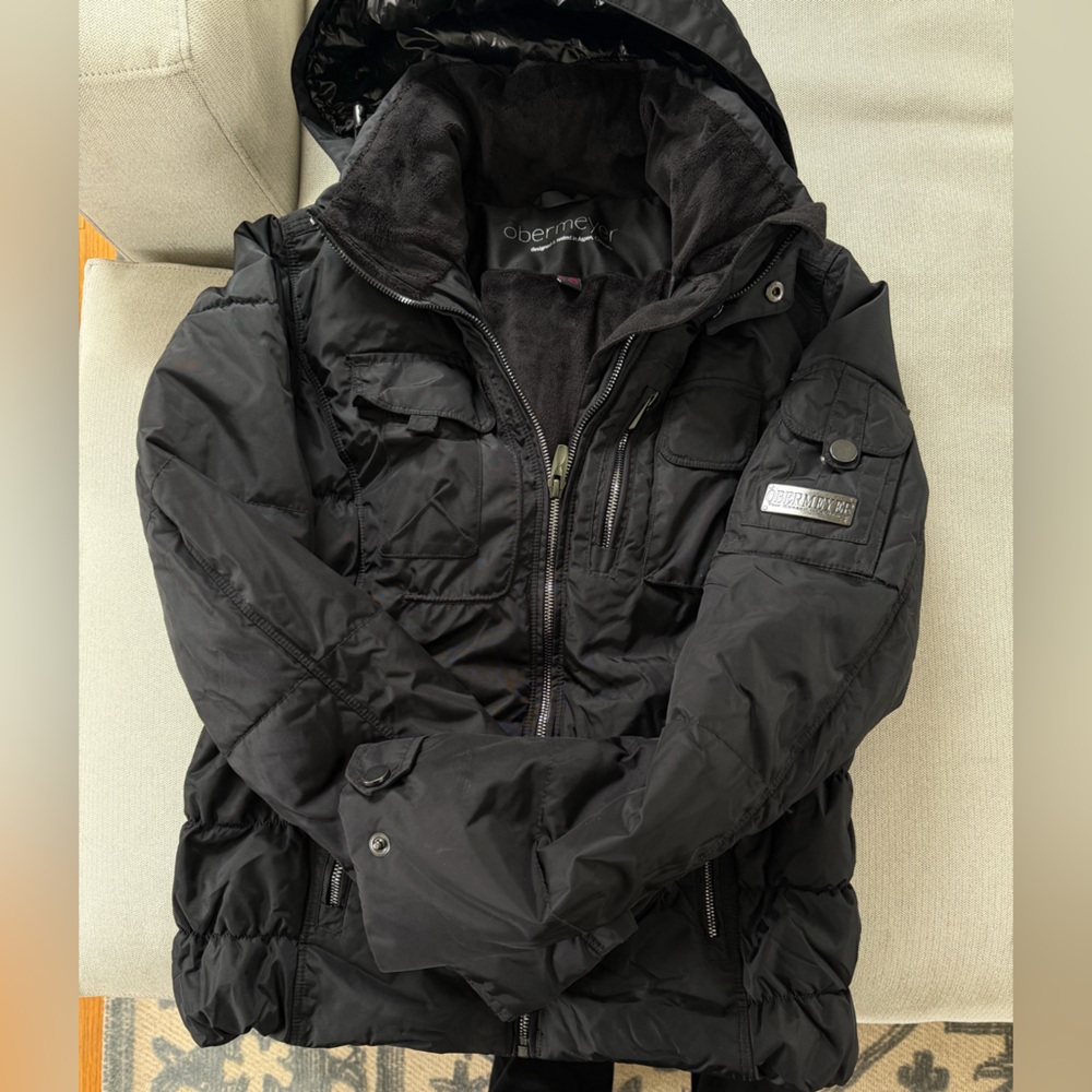Obermeyer Black Insulated Jacket - image 2
